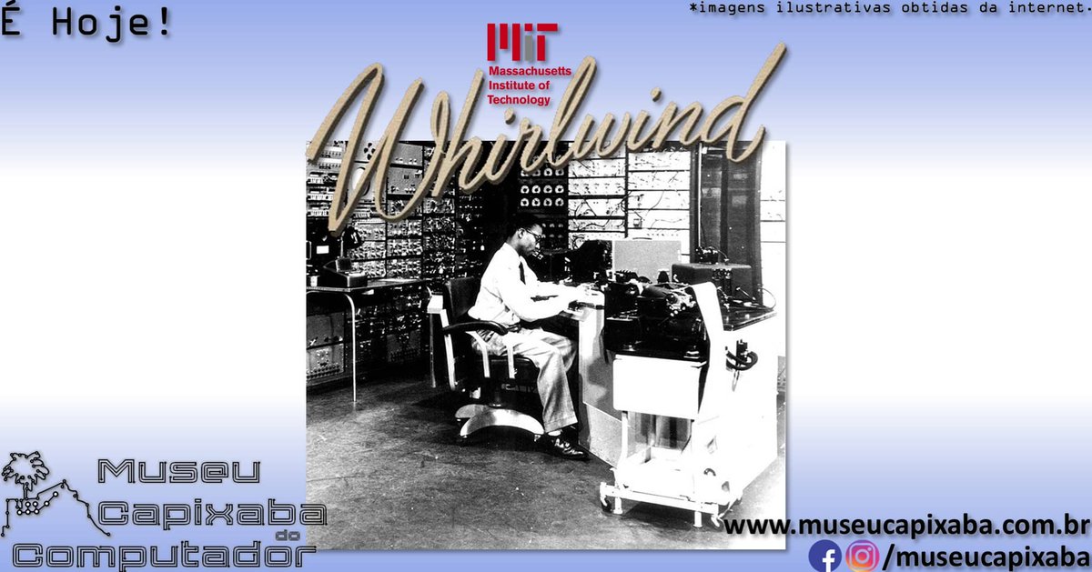 museucapixaba's tweet image. É hoje! O computador Whirlwind faz 75 anos!

+em museucapixaba.com.br/hoje/primeiro-…

#MuseuCapixaba #mcc #éhoje #museu #tecnologia #retro #geek #retrocomputing #ES #OnThisDay #Flexowriter #Whirlwind #DougRoss #DouglasTaylorRoss #JayForrester #MIT #MemóriadeNúcleoMagnético #Mainframe #Telex
