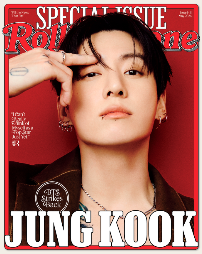 AboutMusicYT's tweet photo. Jungkook's beauty knows no boundries on the cover of Rolling Stone. https://t.co/0Il7EevesV