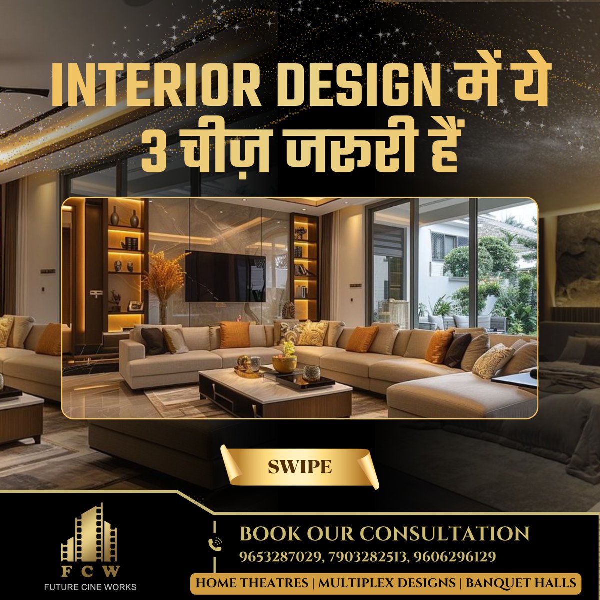 futurecineworks's tweet image. Beautiful spaces aren’t by chance ✨

Good design = smart space planning, right lighting &amp;amp; quality materials. When these align, your space speaks for itself.

Call us today 📞

Follow @future_cineworks

#InteriorDesign #SpacePlanning #HomeDesign #Lighting #LuxuryInteriors