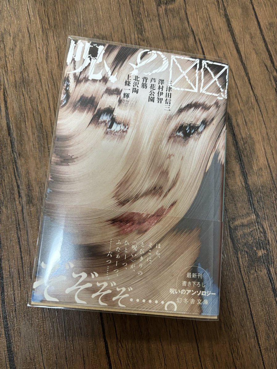 ホラーアンソロジー『呪いの☒☒』
これを企画した編集部さ〜〜ん！
5兆円差し上げます☝️！！！！！！

大好きな作家さんばかりで最高だった！！