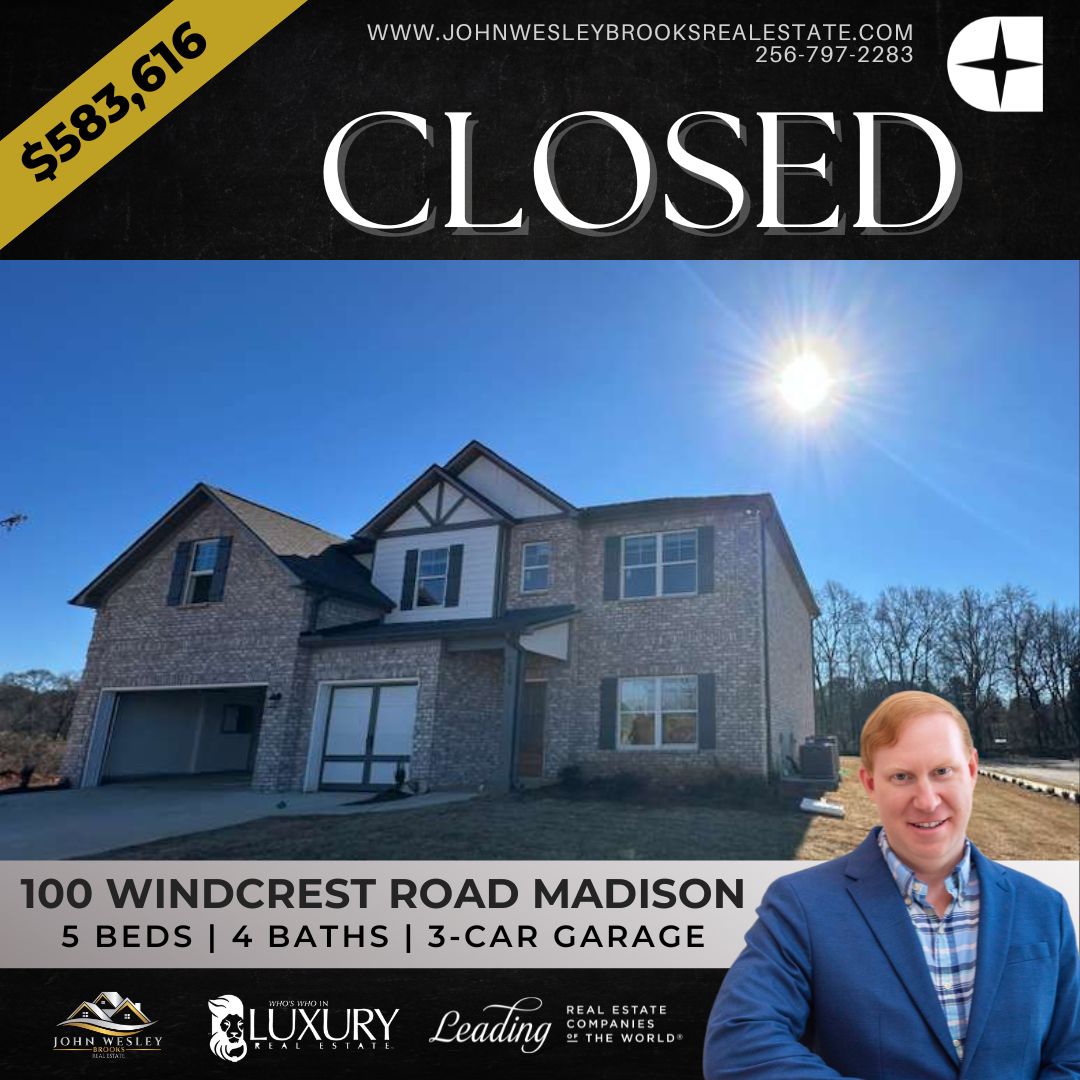 RealtorFamilyAL's tweet image. Grateful to help buyers and sellers across Huntsville, Madison, Athens, Harvest, and Langston successfully navigate the North Alabama real estate market 🙇

#TheBrooksFamilyOfRealtors #AlabamaRealEstate #TrustedAgent #closedproperties