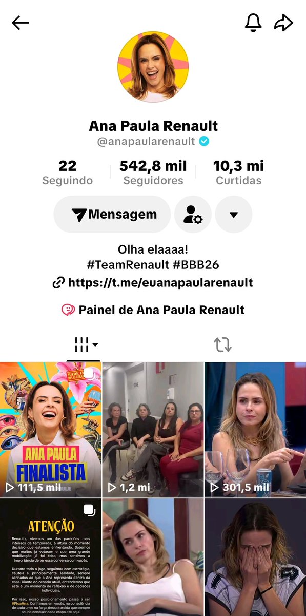 _micheledamiao's tweet photo. @jessicabalbino Vai lá seguir a diva! 

Me sigam, sdv!

Ana Paula Campeã https://t.co/aAPI3cSJRr