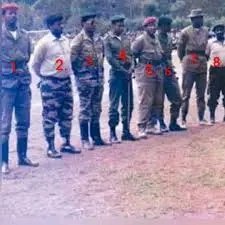 VKirebe50128's tweet photo. RPA SENIOR OFFICERS &amp; Rank bari bafite kurugamba rwo kubohora 🇷🇼
1.🕊Late Col. NDUGUTE Stephen
2. Col. Sam Kaka
3. Col. GASHUMBA Thadèe
4. Col. MUSITU Charles
5. Col. TWAHIRWA Dodo
6.🕊Late Col. BAGIRE William
7. Lt. Colonel IBINGIRA Fred
8. Col. MUHIRE Charles

Inkotanyi cyane❤️ https://t.co/avEnFwveel