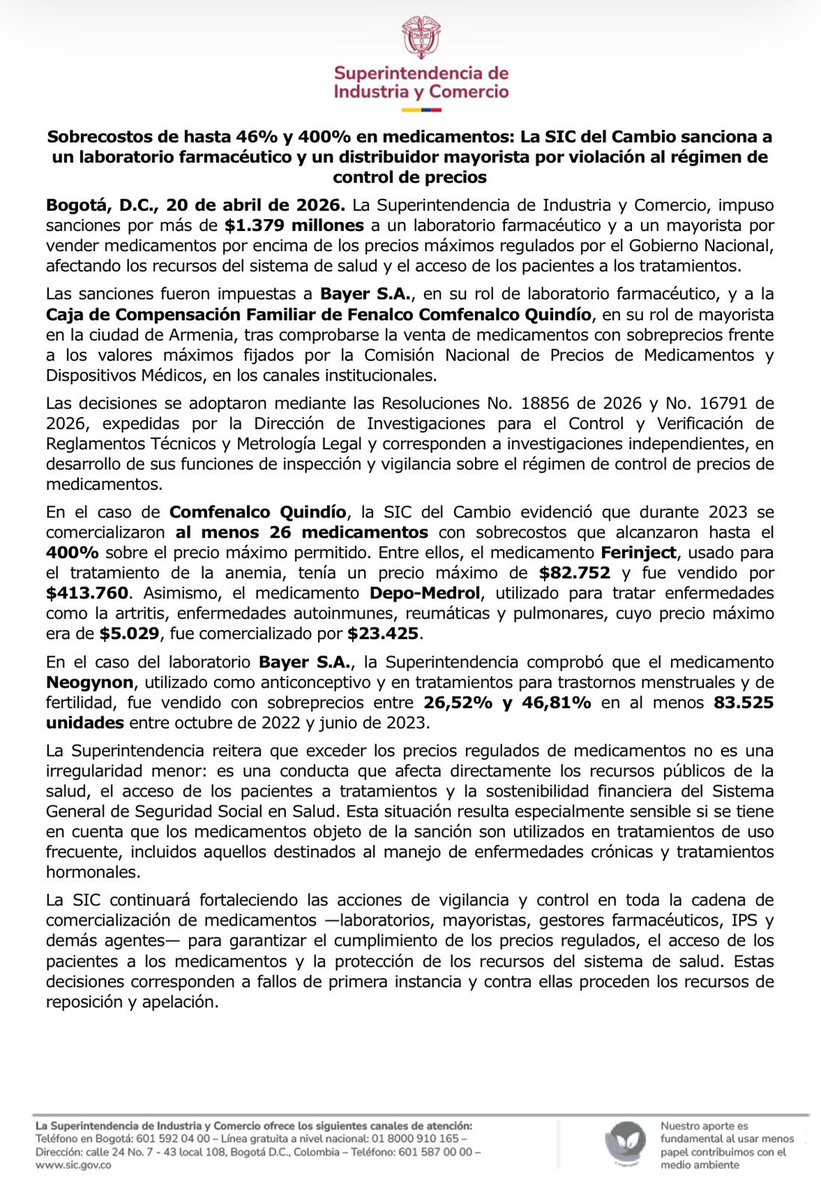 ÚltimaHoraCaracol tweet media