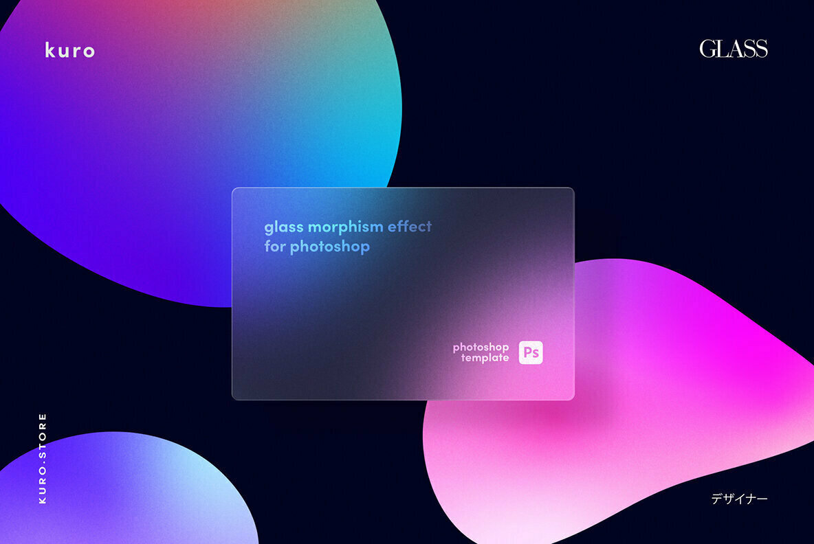 designeour's tweet image. Glass Morphism #Photoshop #Template – Create a modern and stunning blurred glass effect like you know it from #AdobeXD and other #UI/UX software directly in Photoshop
designeour.com/glass-morphism…