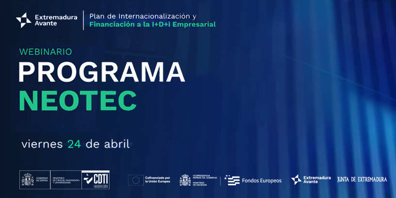 CDTI_innovacion's tweet image. 📢No te pierdas el webinario informativo organizado por @e_avante junto con el @CDTI_innovacion para dar a conocer la Convocatoria #NEOTEC, iniciativa orientada a impulsar #startups #pymes innovadoras y empresas de base tecnológica👇

🔹Información sobre requisitos, condiciones,