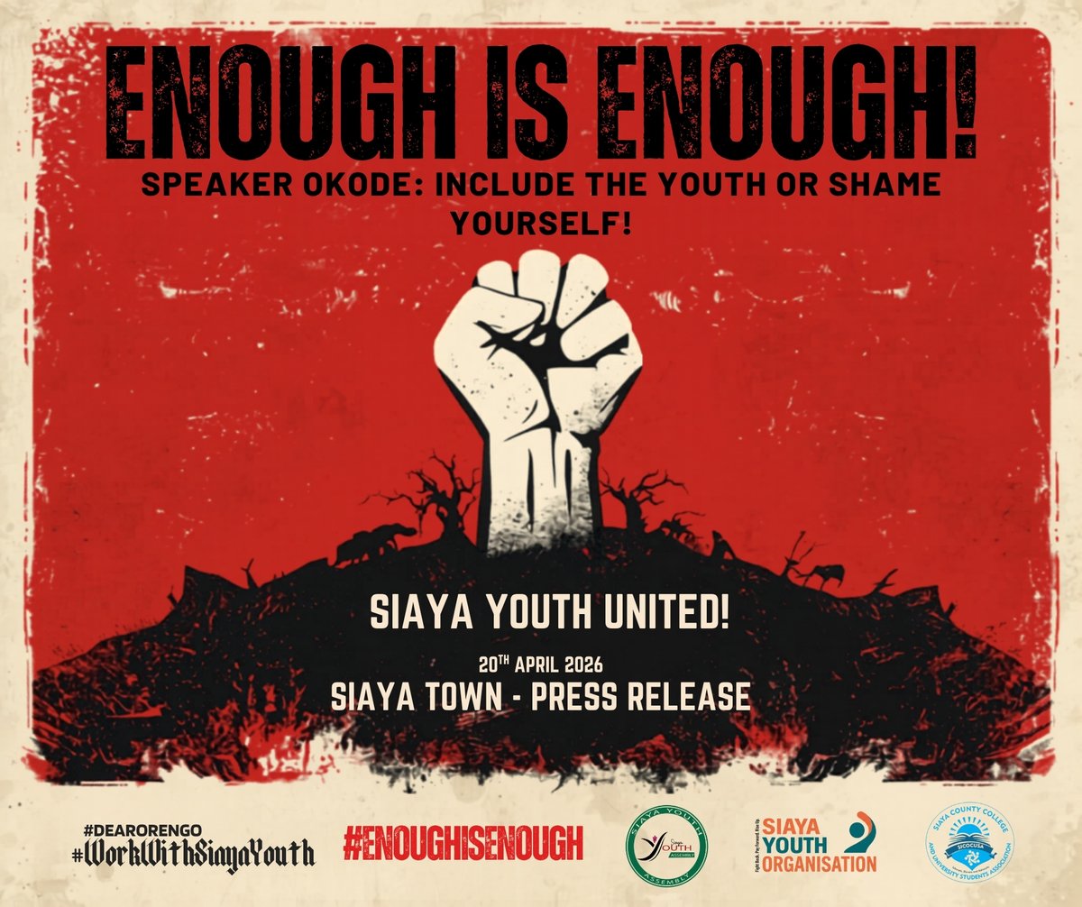 Siaya Youth Organisation tweet media