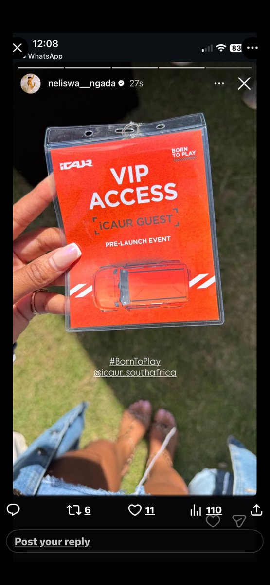 Lebogang653's tweet photo. Necters thid is your chance to show how much Neliswa is loved ❤️👏🏾👏🏾let’s use tags and trend her let’s show her and the brand love ❤️🔥🔥🔥🔥

NELISWA X ICAUR PRE-LAUNCH
MARKETABLE NELISWA
#NeliswaNgada https://t.co/yudU1MroJR