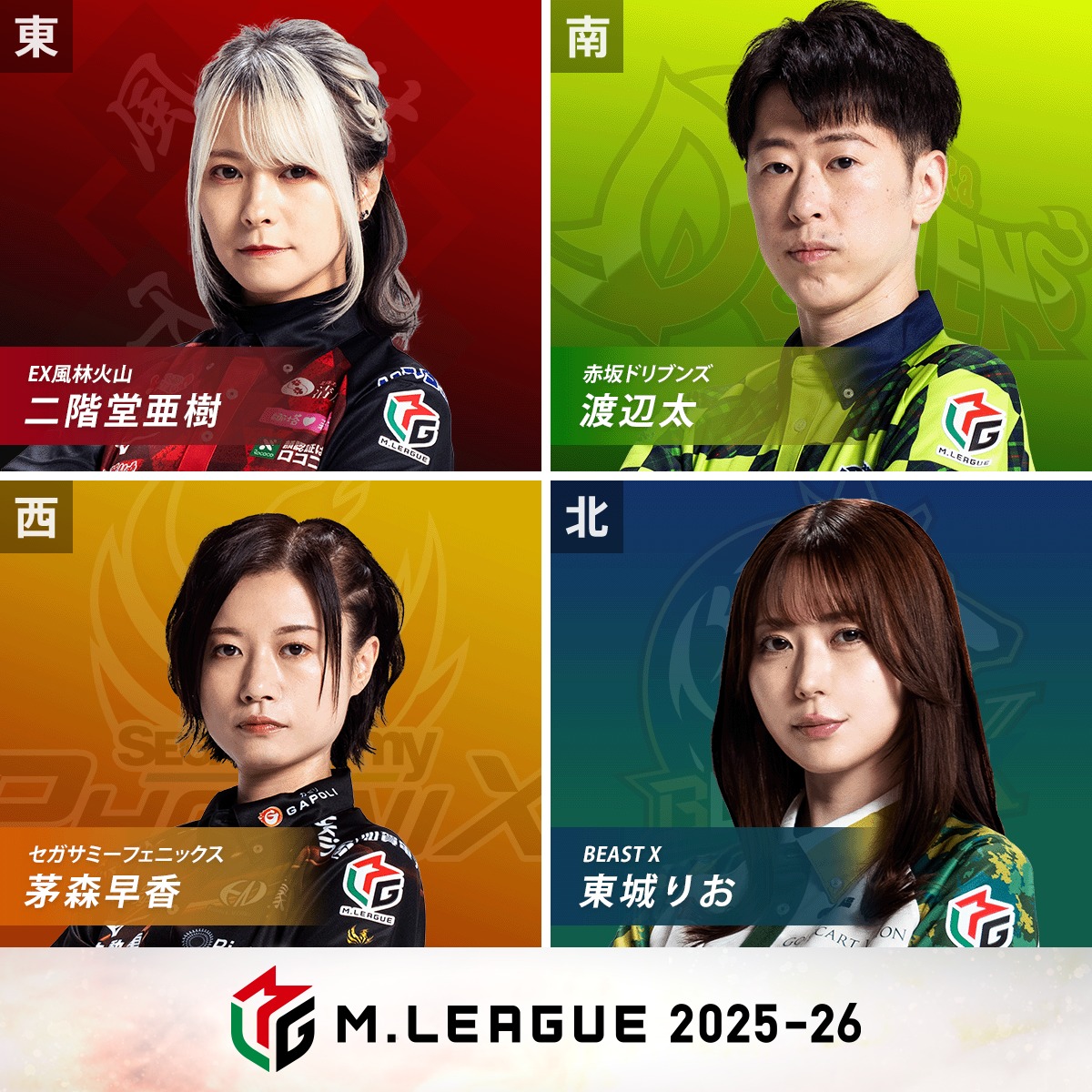 ZOZOTOWN #Mリーグ 2025-26 4/20(月) セミファイナルシリーズ 9日目/15