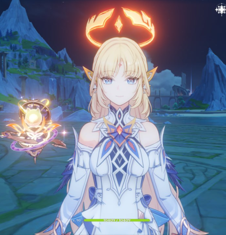 GenshinUniverse's tweet image. 6.6 v3 Nicole Sig changes

Energy effect now triggers when the character creates a shield.

Energy effect trigger cooldown 16 -&amp;gt; 14 seconds

#GenshinImpact