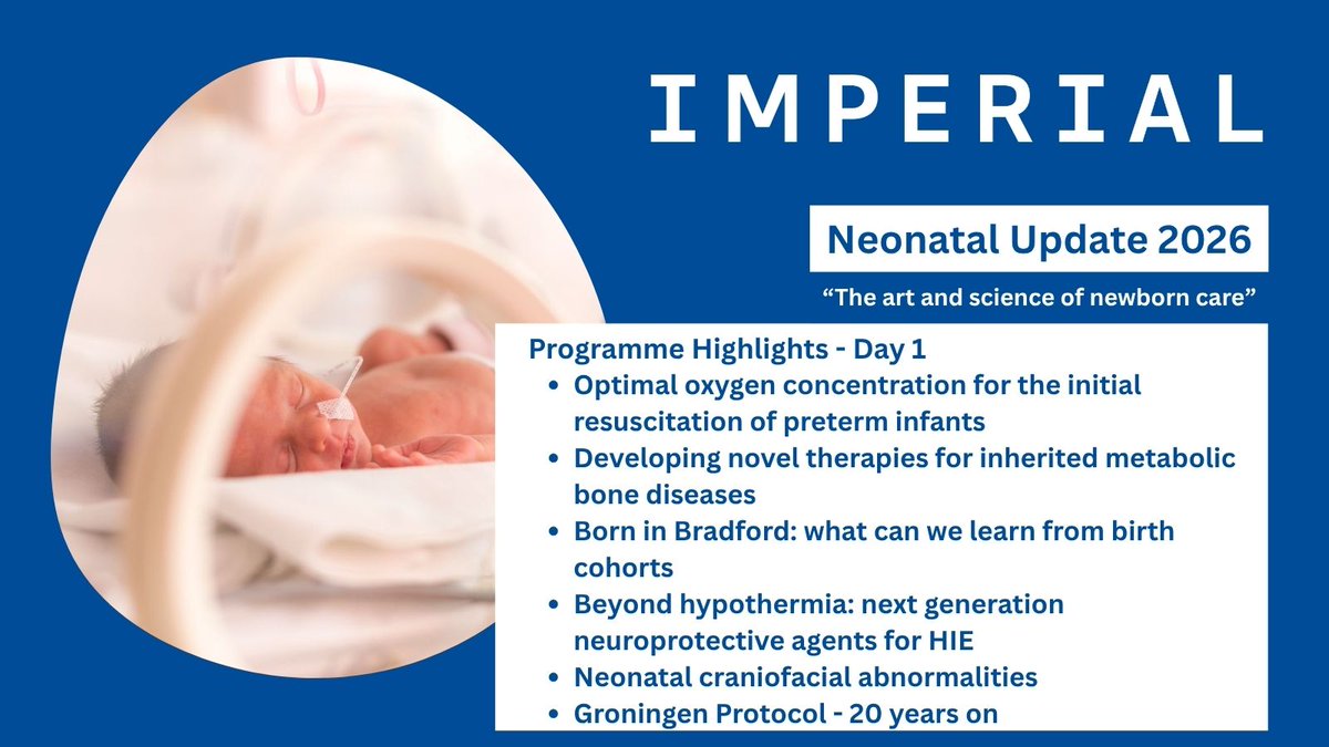Neonatal Update Imperial College tweet media