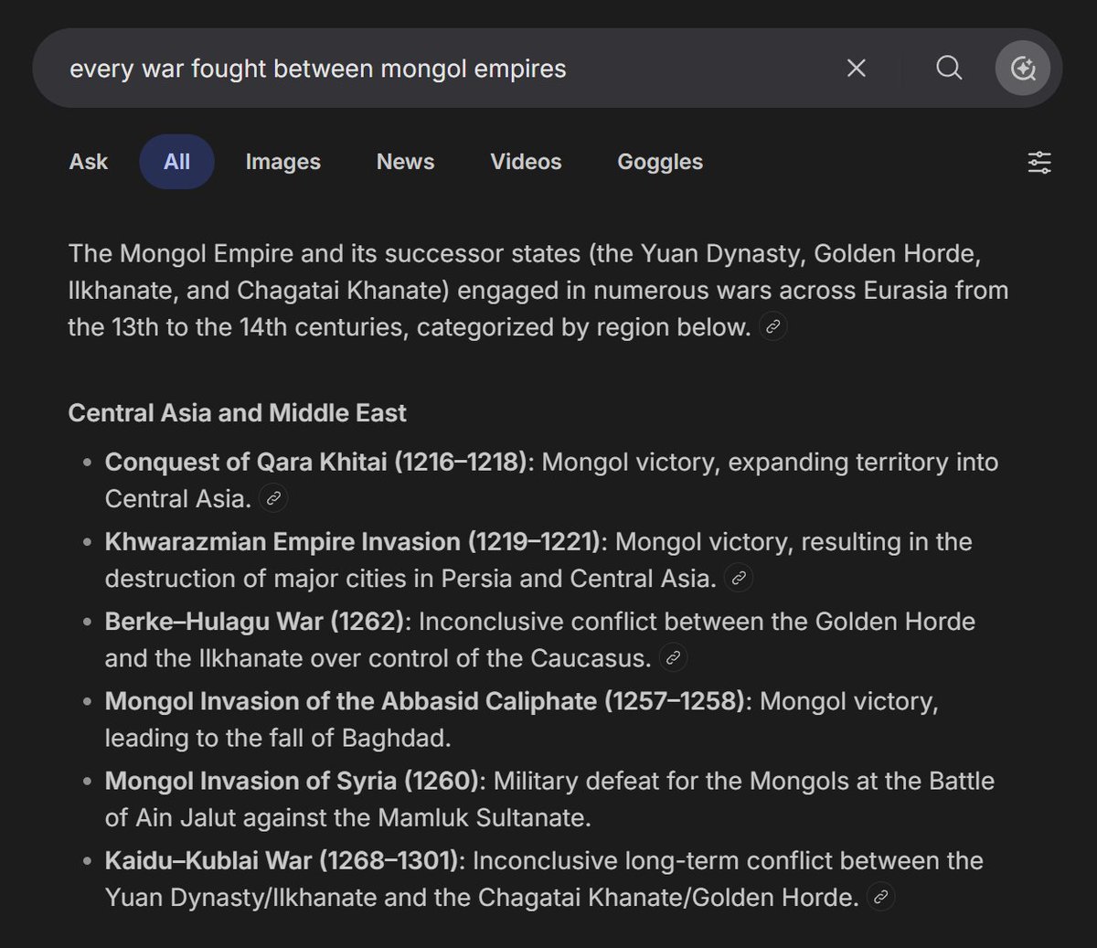 GeorgePerakis's tweet photo. @MetehanALPASL10 @BreitbartNews Mongols fought many wars amongst each other. But you are right, you are not a mongol, you are a mere shadow, a pale immitation. https://t.co/zcx0XJluCQ