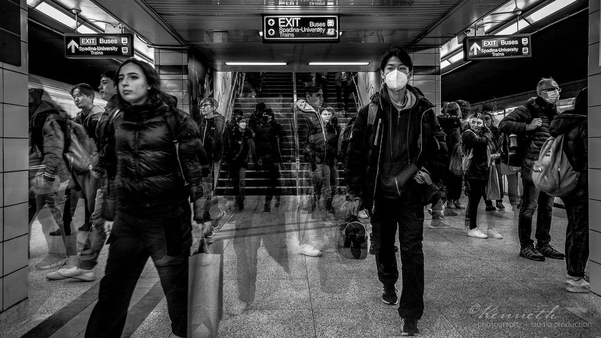 kennethca_photo's tweet image. Underground movement. From the archives. #TTC #photography