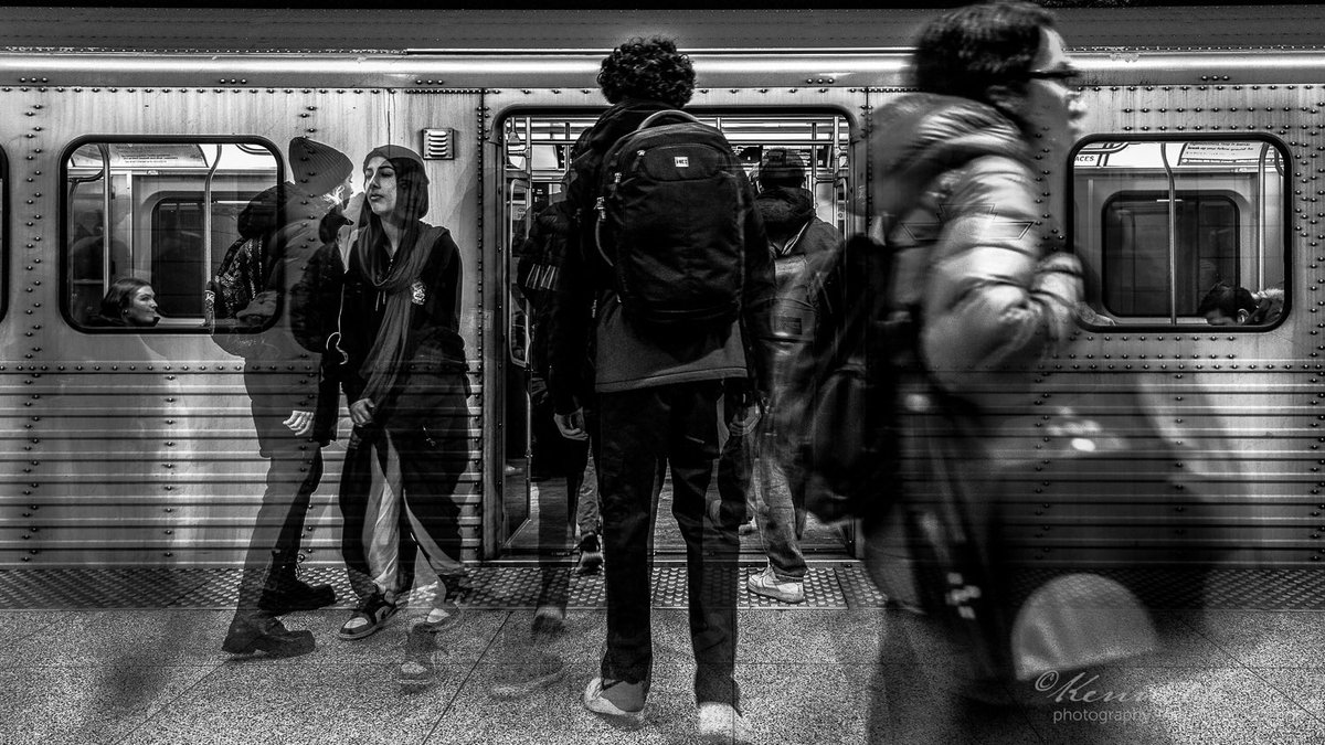 kennethca_photo's tweet image. Underground movement. From the archives. #TTC #photography