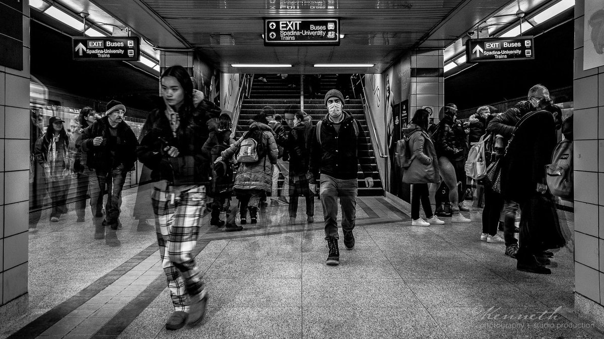 kennethca_photo's tweet image. Underground movement. From the archives. #TTC #photography