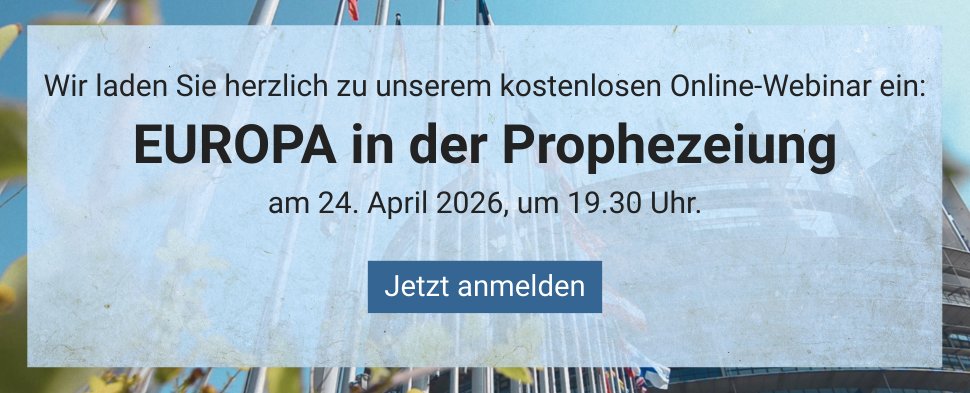 Was prophezeit die #Bibel für die Zukunft Europas? Bleibt #Europa #christlich oder wird es mehrheitlich #islamisch? #Islam #Prophetie gutenachrichten.org/webinar-europa…