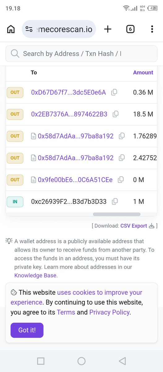 Arknalogya's tweet photo. I joined the @MemeCor airdrop in 2024 through the MemeWars campaign and also participated in staking event. 
I received rewards, which I used for trading on @MemeX.

I have shared transaction screenshots for transparency. https://t.co/8e8BSH0vCp