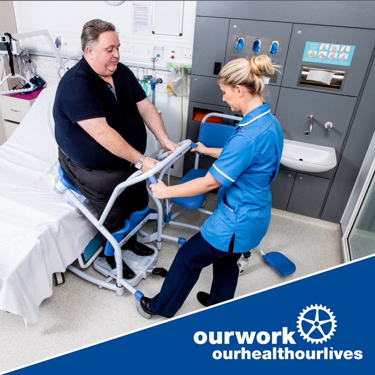 Hsenigov's tweet photo. Staff in the healthcare sector are prone to suffering from musculoskeletal disorders (MSDs) including back problems and upper and lower limb disorders.

Download our Handling with Care booklet – a practical guide to the prevention and management of MSDs ➡ https://t.co/qhh099oyzb https://t.co/nnHPsuGf4k
