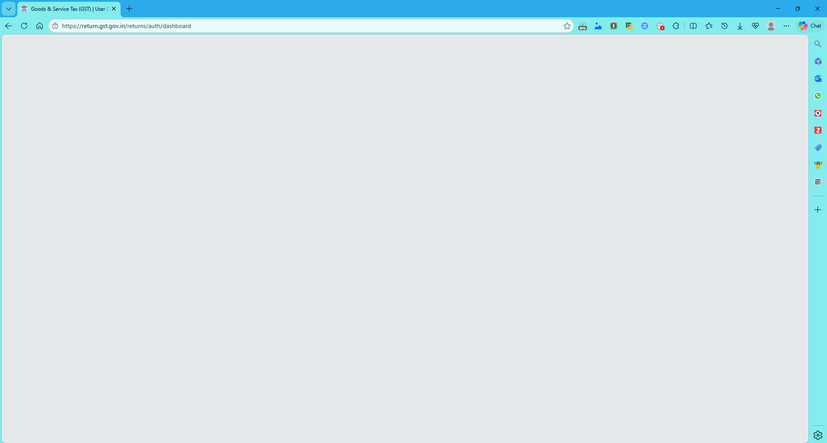 Shreyalmuri's tweet photo. The GST Portal has not been functioning since this morning. As it is April 20, 2026, the IT team for GST should provide more prompt support. @nsitharaman @nsitharamanoffc @narendramodi @Infosys_GSTN #GSTIndia #GSTPortal #India @theicai @InGSTPortal @GST_Council @GSTinSHORT https://t.co/CBxDcx7nD9