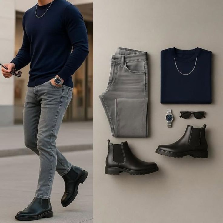 7 Classic &amp; Stylish Outfits For Men:

1.
