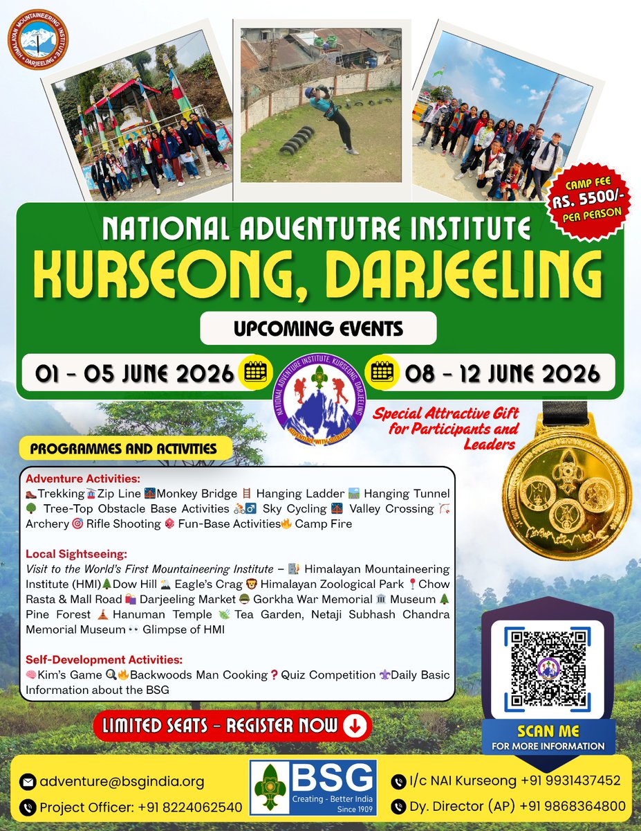 Bharat Scouts and Guides,  India tweet media