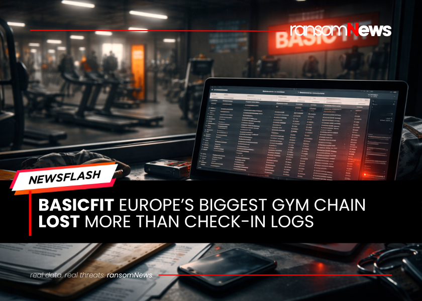 ransomnews's tweet image. 🚨 Europe’s biggest gym chain lost more than check-in logs

#BasicFit says attackers stole member data from about 1 million people across six countries, including birth dates, bank details, addresses, phones and membership information.

#ransomNews #databreach