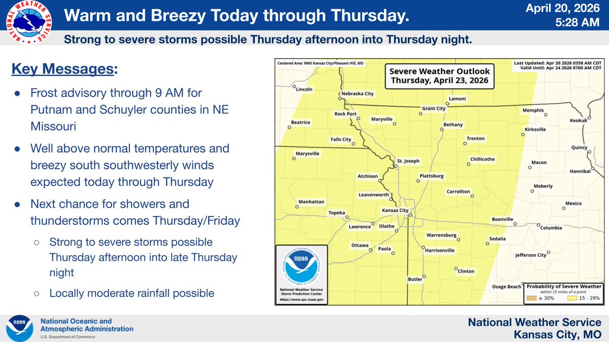 NWS Kansas City tweet media
