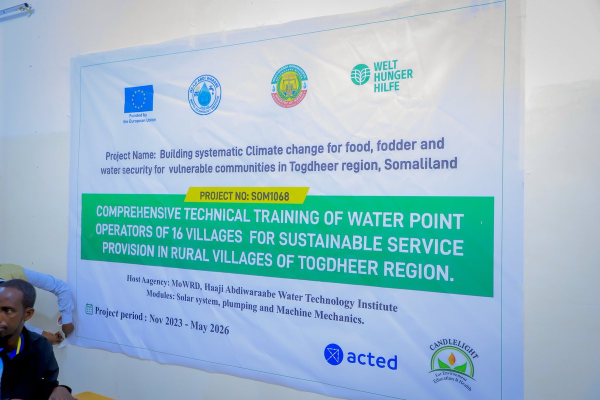 Ministry of Water Development | Somaliland tweet media