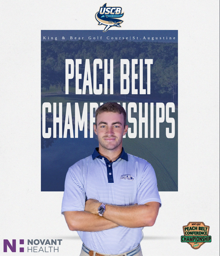 USCBAthletics's tweet image. It is Day 2 for @USCBMGolf  at the Peach Belt Championship Tournament! The first tee time for the Sand Sharks is 8:30 a.m. at King &amp;amp; Bear Golf Course in St. Augustine! 
#FINSUP