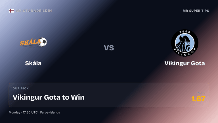 mrsupertips's tweet image. 💥 Faroe-Islands Meistaradeildin super tip! 💥

✅ Single
⏰ 5:30pm UTC
🌍 Faroe-Islands Meistaradeildin
⚽️ Skála vs Vikingur Gota ⚽️
🔮 Vikingur Gota to win
💰 Bet £10, win £16

This one's special! 💎

Smash that like button! 👊

#Football #Tip #Prediction #SuperTip #Bet