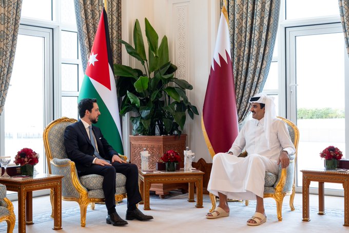 QNAEnglish's tweet image. HH the Amir Meets Crown Prince of Jordan
#QNA #Qatar #Jordan
ow.ly/7IAB50YMt3Y