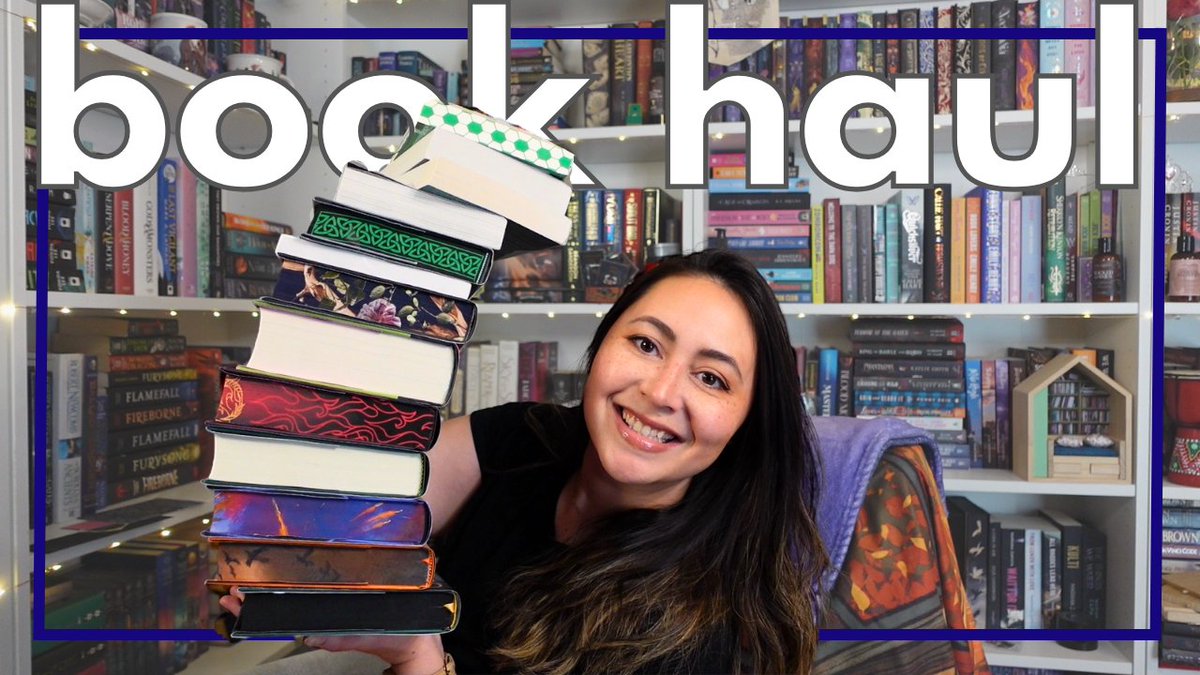 I finally filmed something! 🎥✨
Breaking my silence with an over-the-top book haul.
Featuring:
⚔️ Special editions from @thebrokenbinding
📖 Publisher mail from @penguinteen, @macmillanusa, &amp; @entangled_pub

youtu.be/k7CRDl4K8io