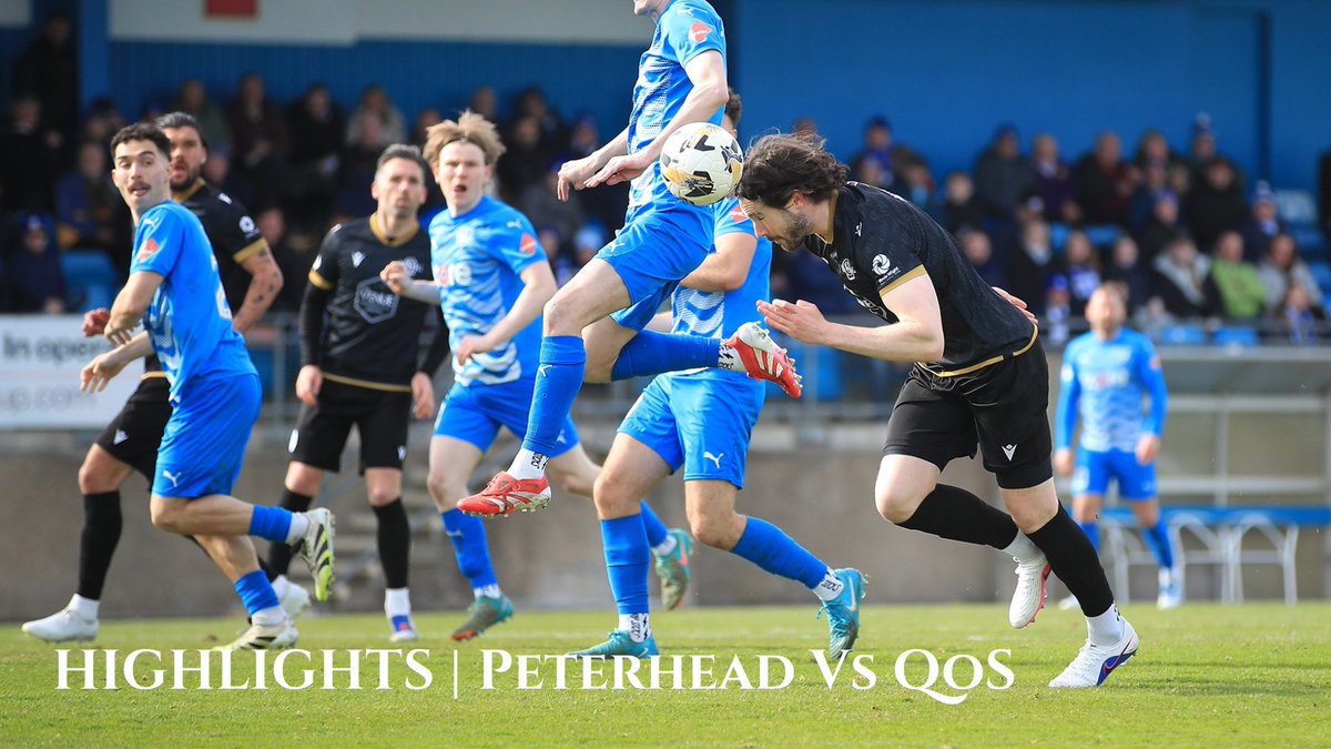 OfficialQosFC's tweet photo. 📺 Highlights from Saturday’s draw with Peterhead are now available to view on YouTube.

https://t.co/9rK7ED6tVp

#PETQOS | #League1 | #TheDoonhamers https://t.co/MRLn8ZWoJ7