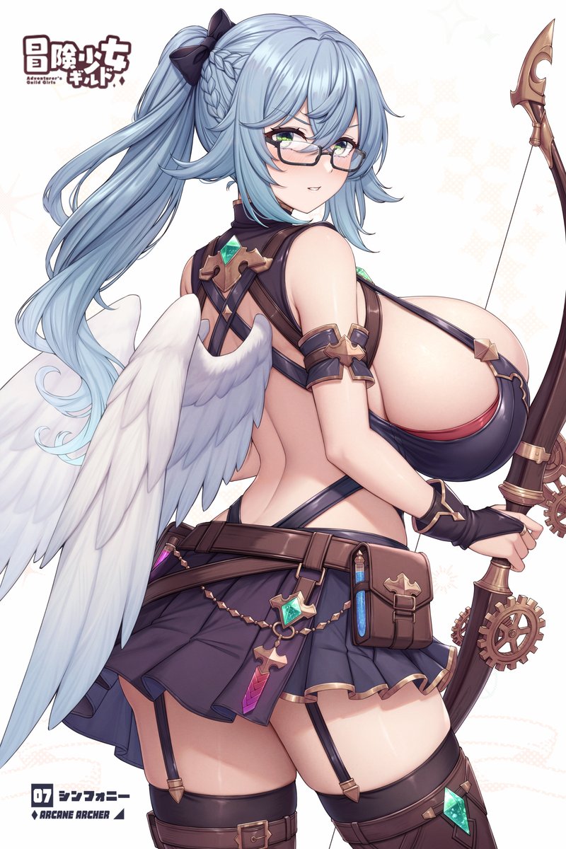 『冒険少女ギルド』ジョブチェンジシリーズ07 - シンフォニーちゃん💙
神出鬼没の魔導弓士。魔力の矢で敵を穿ち、戦場を影から支配する🏹 