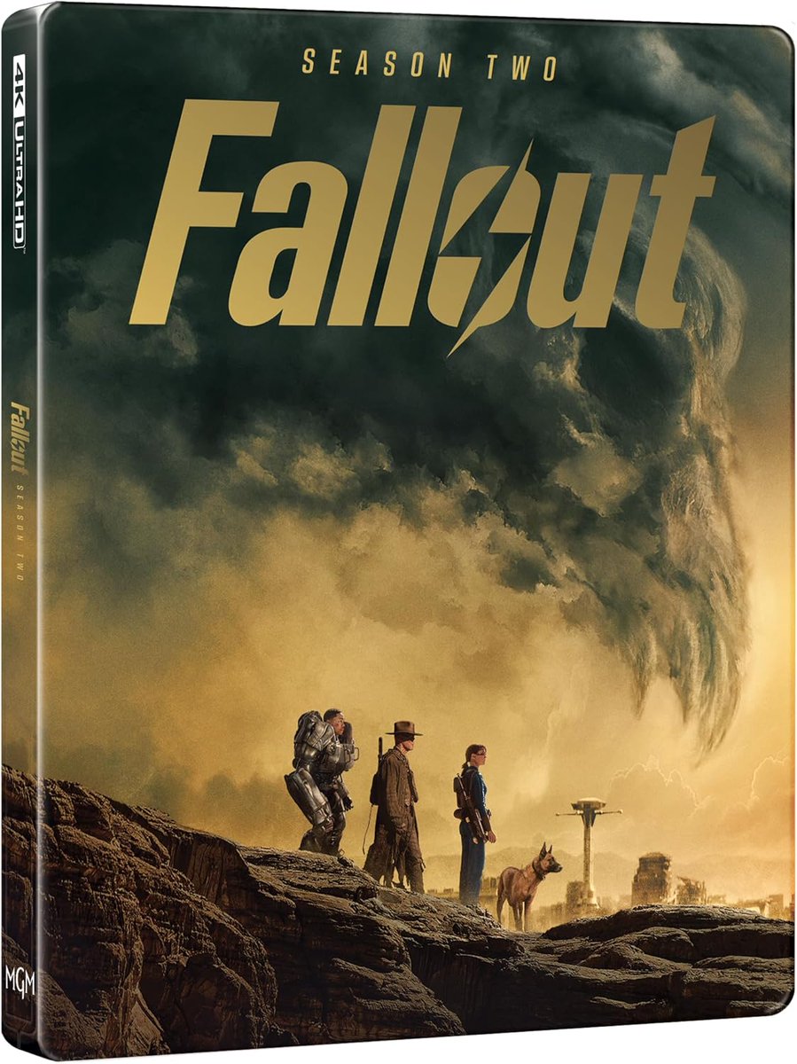 hdnumerique's tweet image. 🛡️🔥 Le Steelbook FR #4K #UltraHD de Fallout - Saison 2 se confirme 📀✨
👁️INFO : hdnumerique.com/actualite/arti…
➡️ Charte graphique identique à l’US 🇺🇸
📅 Sortie #UHD &amp;amp; #Bluray en France : 17 juin
🌵 Après les ruines de Los Angeles, direction le désert des Mojave…
👉 Précommandes