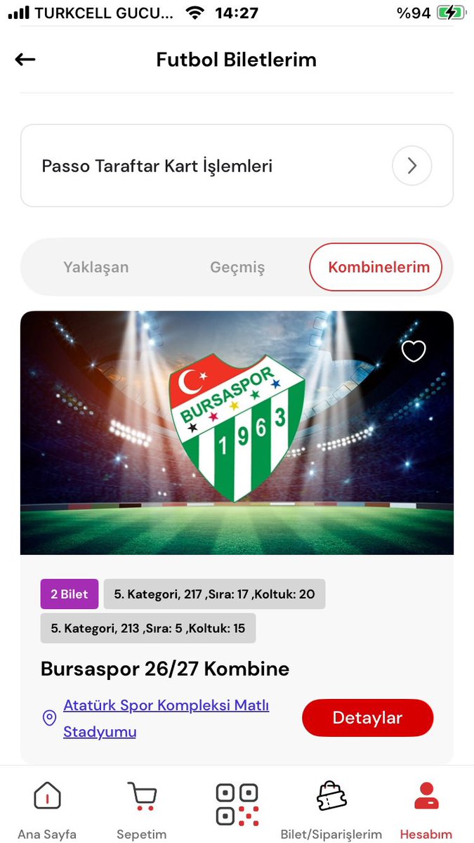 Levent_5416's tweet photo. Bursaspor taraftarı çıldırmış olmalı. 

Kombinlere kısa sürede bitti. 

Sadece kuzey kale kaldı.

Masa üstü bilgisayardan ekran yenile yaparak ilk 10dk içinde alabildim. Oğlumla farklı yerlerde de olsa maratondan Bursaspor’mu yeni sezonda destekleyeceğiz.

#Bursaspor https://t.co/AcN3rcFDTh