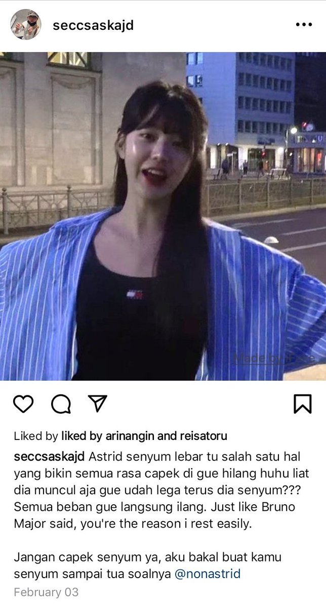 Intip second account Saska yang isinya bucin full words-of-affirmation,

Annyeongz six tweets au: Saska Astrid.