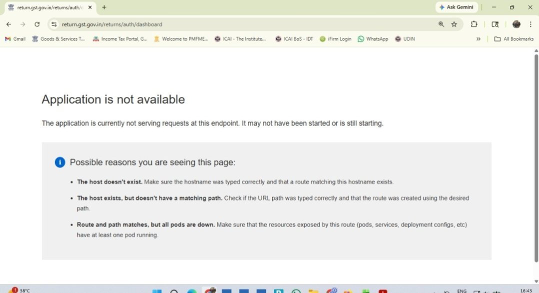 Kavinitha22's tweet photo. GST portal is not working properly. Extend the due date.
@nsitharaman @narendramodi @Infosys_GSTN @cbic_india @republic https://t.co/sY6GQQlzW5