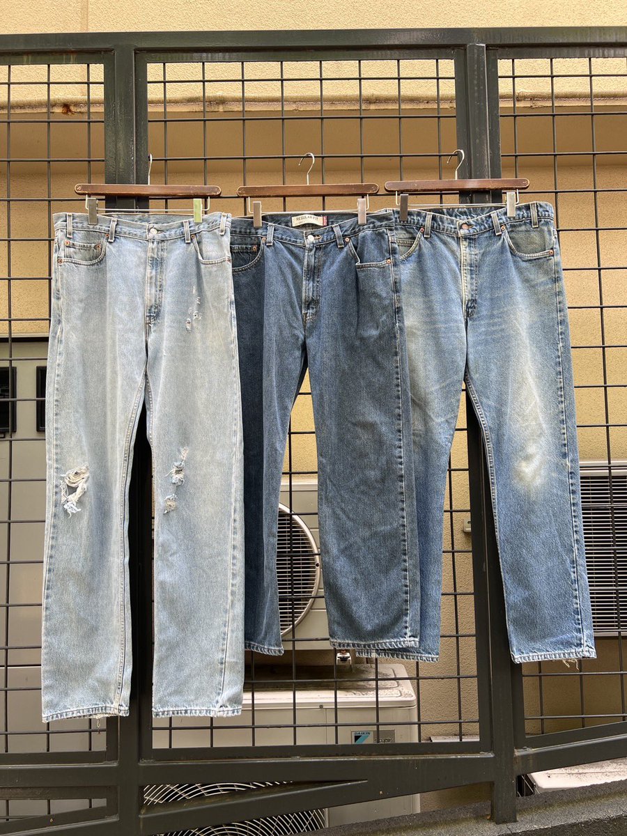 aniki_tokyo's tweet image. 本日も沢山のご来店誠にありがとうございました🌈

NEW ARRIVALS TOMORROW(4/21)

▶︎Old Levi's Jeans Mix

505を中心に501、517などリーバイスのブルーデニムが大量の入荷いたします🔥
明日も皆様のご来店心よりお待ちしております！

#aniki #渋谷 #vintage #古着