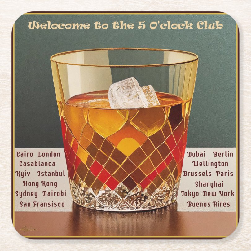 LeeHillerDesign's tweet image. 🥃🫒🍸🫒🥃
Mid Century Modern Welcome to the 5 O'clock Club #coasters
Item: zazzle.com/welcome_to_the…

#MidCenturyModern #Cocktails #cocktailhour #scotch #whiskey #bourbon #barware #gifts #giftideas

#midcentury Coaster Collection: zazzle.com/collections/11…