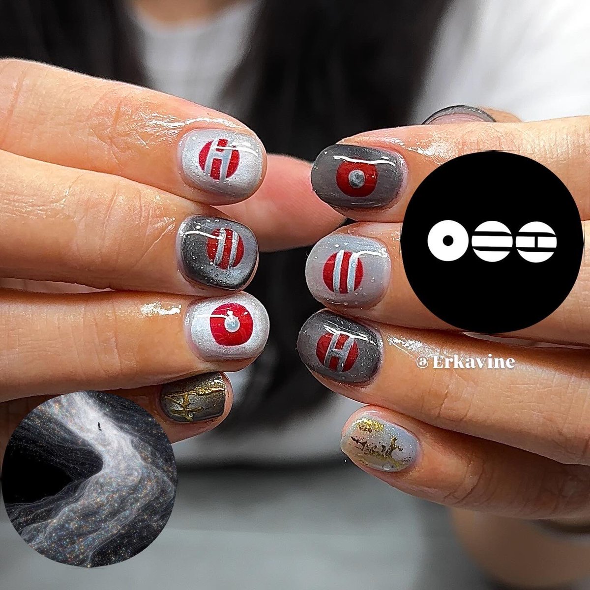 erkavine's tweet photo. ARIRANG NAILZZZZ 

#btsnails #btscomeback #btsarirang #nails #nailtech https://t.co/lMMvucS7fS