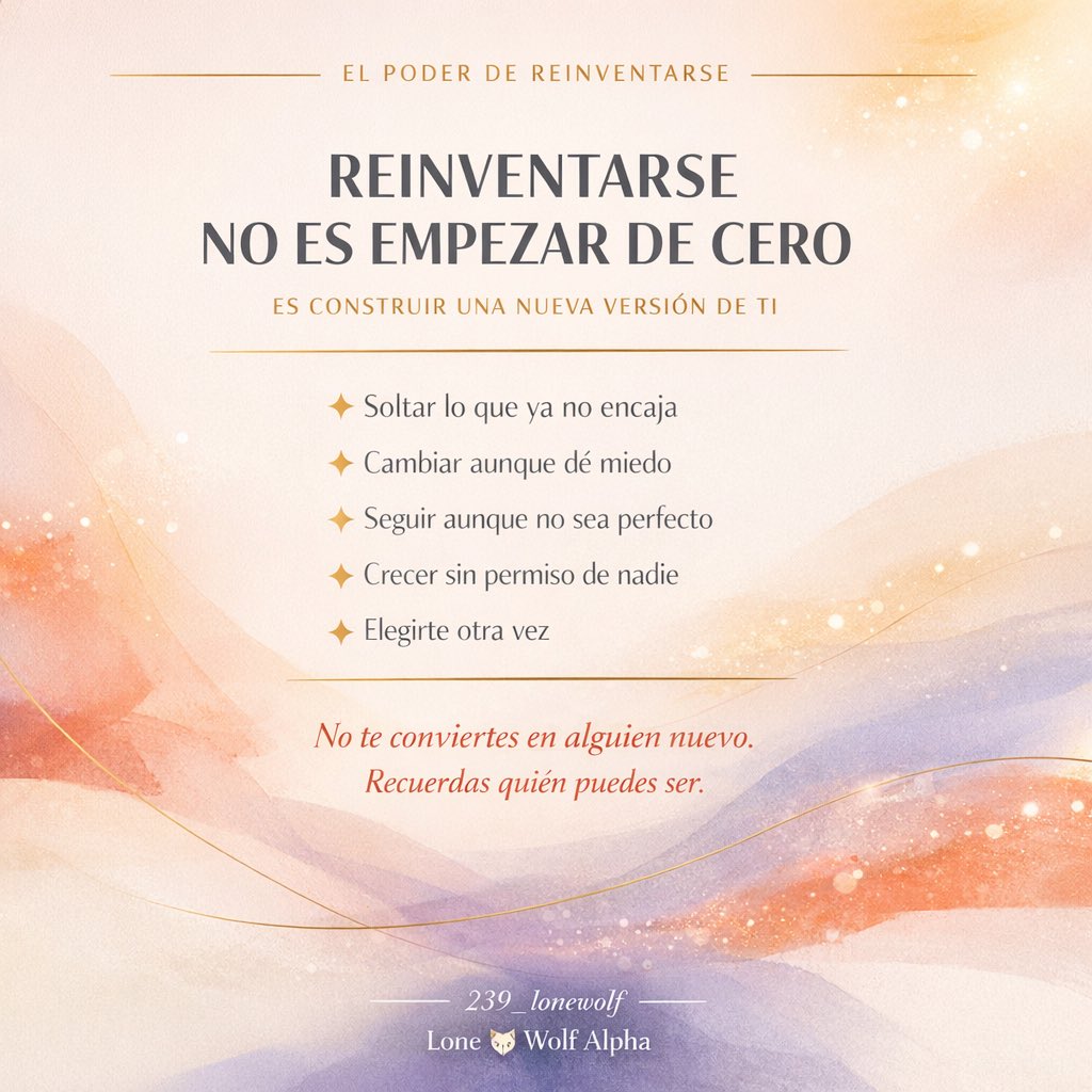 239_lonewolf's tweet image. No estás empezando de cero…
estás empezando desde experiencia. 
🧵🐺