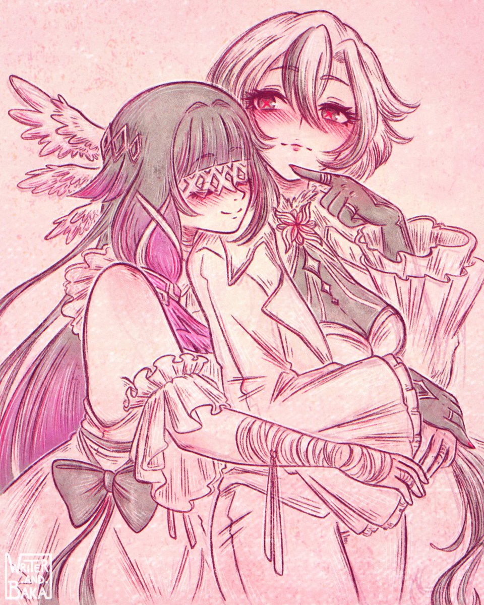 writerandbaka's tweet photo. ArleBina, my beloved🌸💕
#arlecchino #columbina #arlebina #genshinimpact https://t.co/6pnFEzBYH1