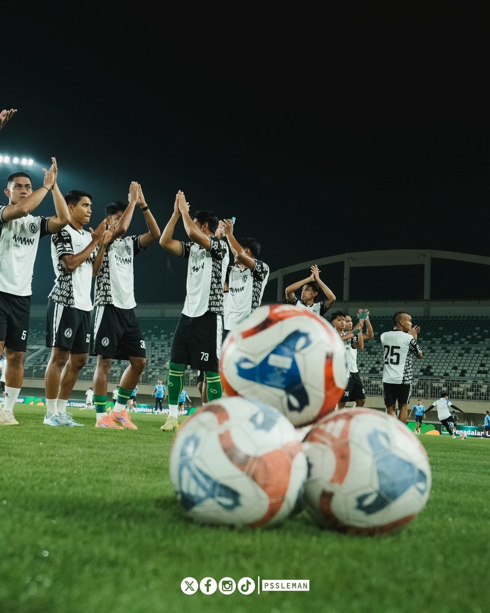 PSSleman's tweet image. Persiapan terakhir untuk perjuangan malam ini.🔥

#PSS #COSE #PSSday #PSSvsPersiku