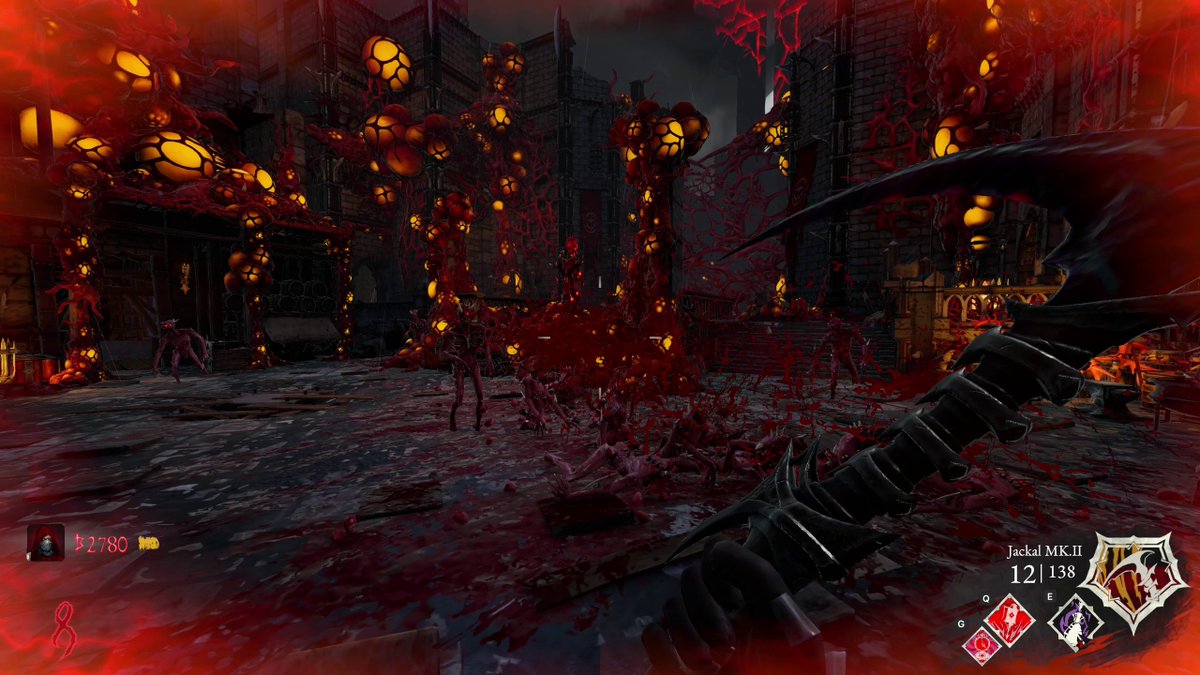 Dark-fantasy FPS survival. 1-4 player co-op. Blood magic meets relentless hordes.

Catch it released on Steam.
#screenshotsaturday #indiegame