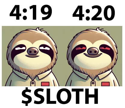 begingu's tweet photo. @binance #420 @SlothanaCoin https://t.co/ulT6YVHJ5K