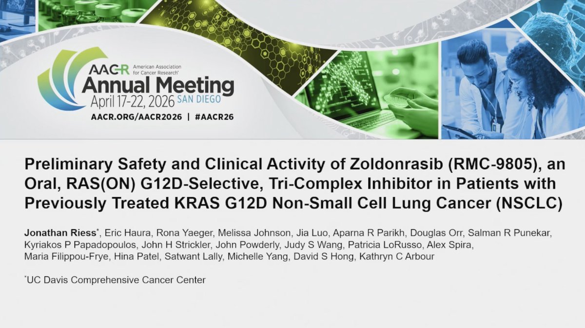 Stephen V Liu, MD tweet media