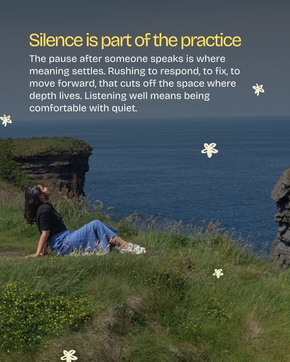 vidushiy's tweet image. 💪  Over time, I’ve started to notice the value of pauses, of silence, of sitting with what doesn’t immediately make sense.

Listening has made my process slower, but more grounded. And I will continue this process. 

#worklife #artactivist #learning #designskill