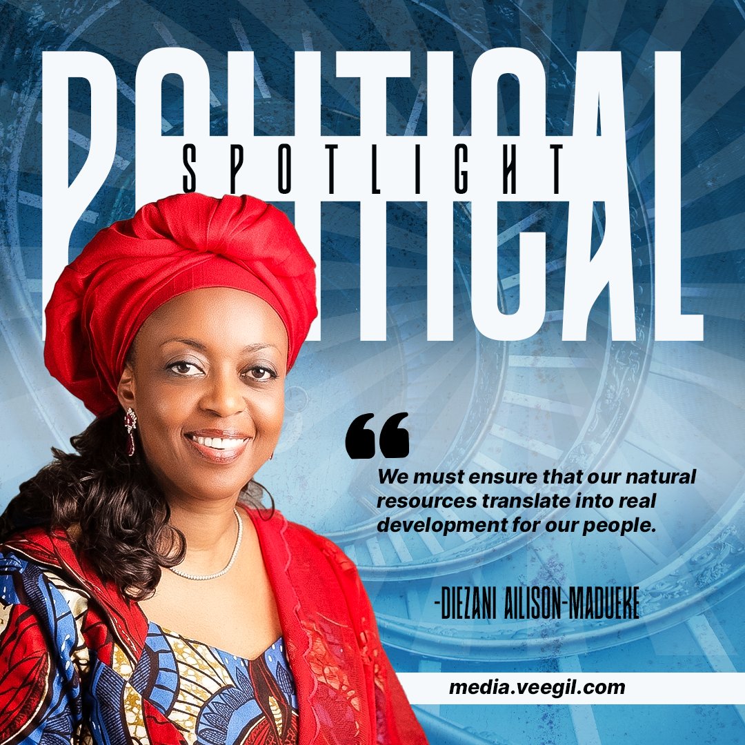 VeegilCivic's tweet image. Diezani Alison-Madueke’s statement speaks to one of Nigeria’s most critical economic contradictions: vast natural wealth that hasn’t consistently translated into widespread prosperity. #diezani #political #spotlight