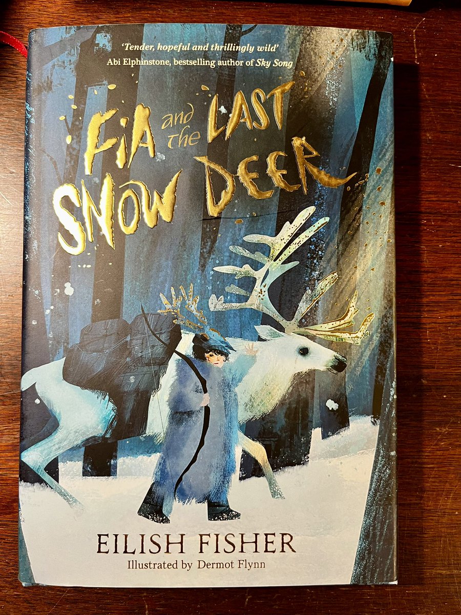 kobweekend's tweet image. Read Irish Women Challenge 2026
Day 19: A book your 8 year old self would have loved - Fia And The Last Snow Deer by Eilish Fisher

#readirishwomenchallenge #kateobrien #irishwriters #books #readmore